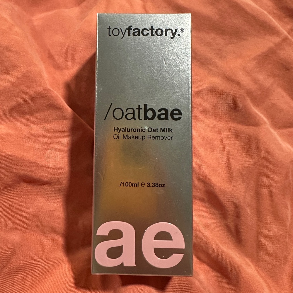 TOYFACTORY Oatbae Hyaluronic Oil Milk Makeup Remover Full Size New